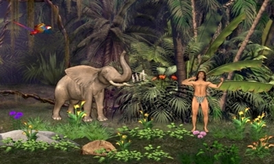 Jungle animée 1 - Tarzan's call