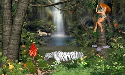 Jungle animée 2 - Jane on vine